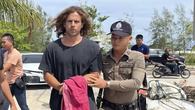 El español Daniel Sancho, detenido en Tailandia