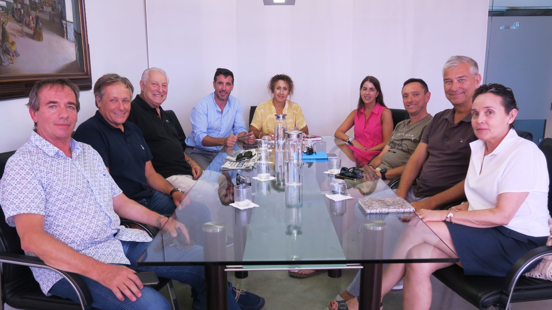 Reunión entre el Ayuntamiento de Sant Antoni y la Asociación Hotelera d