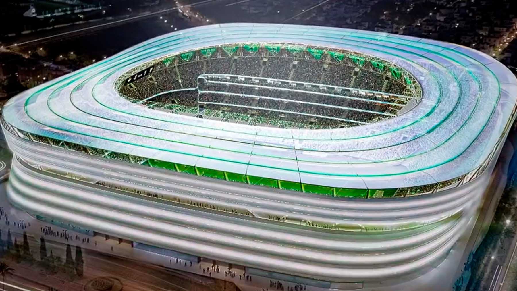 El nuevo estadio del Betis.