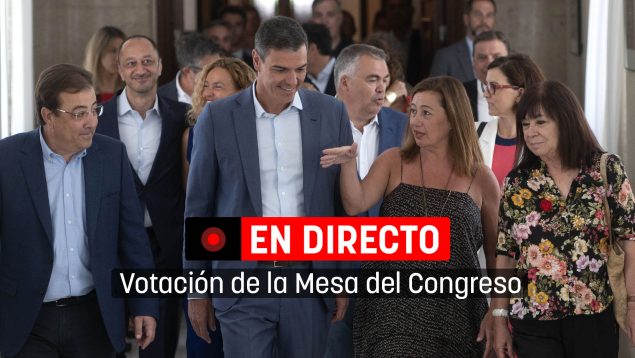 Constitución de las Cortes en directo | Última hora y resultado de las votaciones al Senado hoy