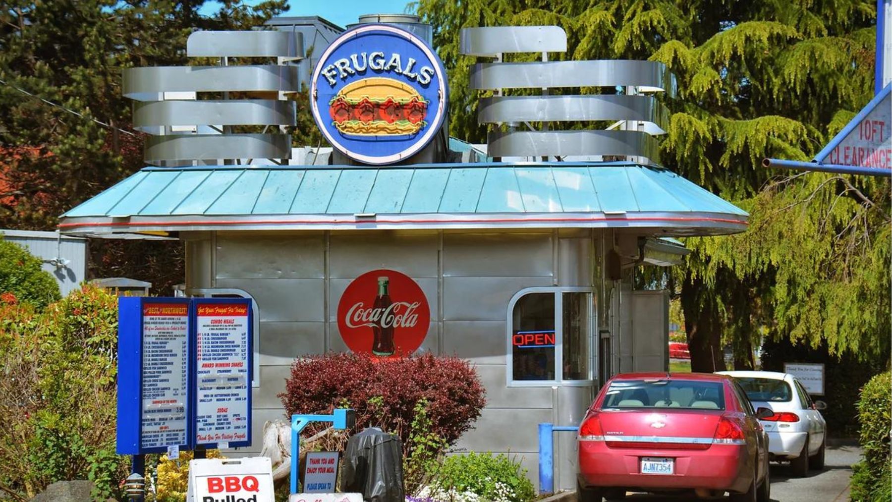 Un restaurante de la cadena Frugals en Estados Unidos.