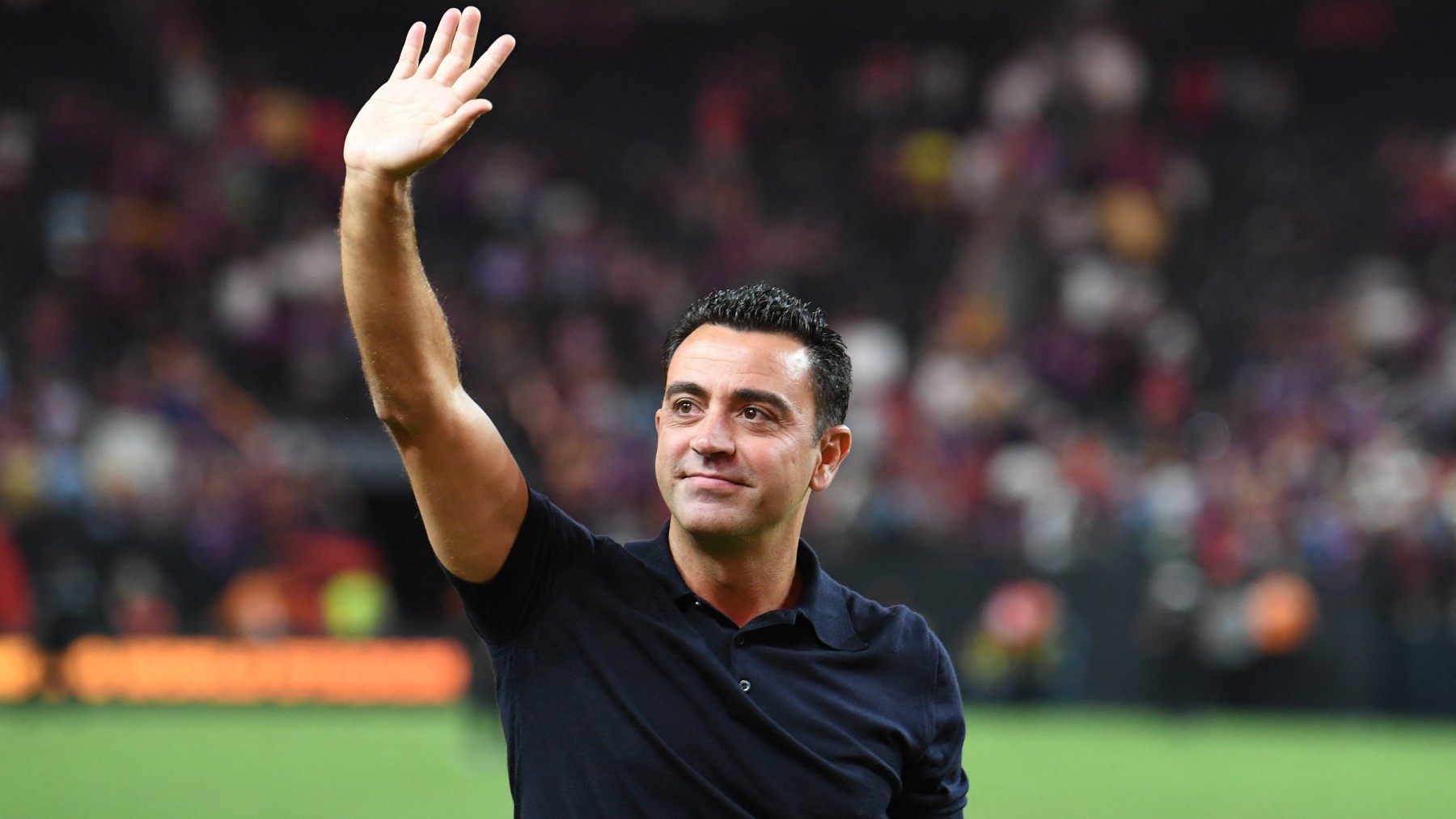 El doble rasero de Xavi: el Barcelona-Cádiz fue el sexto partido en el que menos se jugó (AFP)