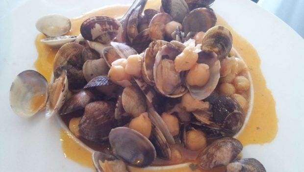 Receta de almejas