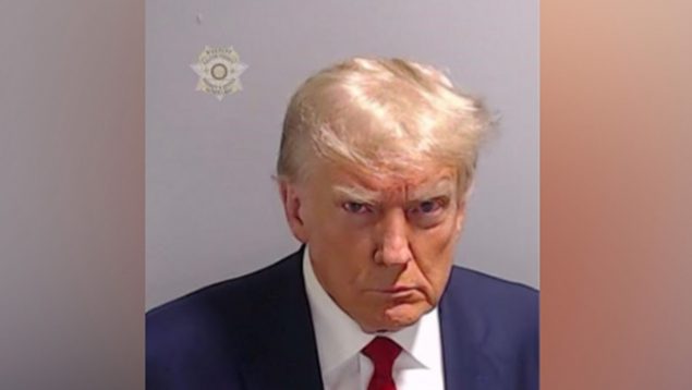 foto policial Donald Trump