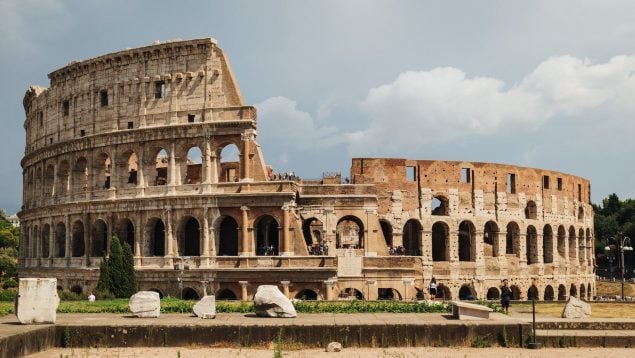 Siempre has visto que al Coliseo de Roma le falta una parte: esta es el motivo que no esperabas