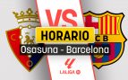 Osasuna Barcelona horario