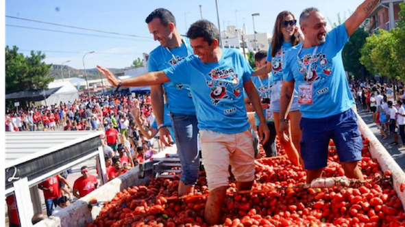 Carlos Mazón Tomatina Buñol