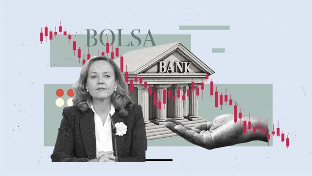 Calviño abre la puerta a prolongar el impuesto a la banca y provoca el desplome del sector en Bolsa