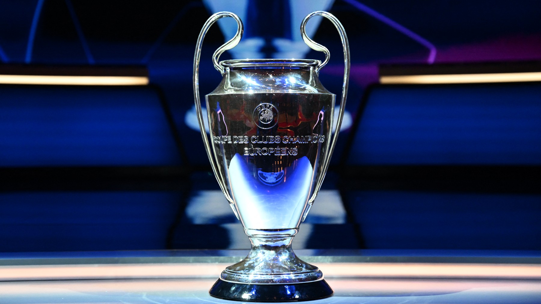 El trofeo de la Champions League. (AFP)