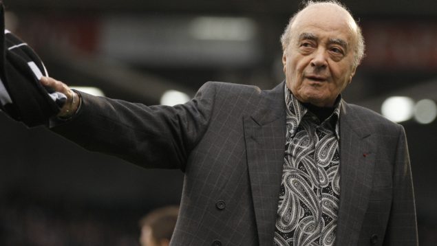 Muere el multimillonario Mohamed Al-Fayed a los 94 años, padre del último novio de Diana de Gales.