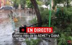 DANA en Madrid hoy, en directo | Alerta de la AEMET, radar en directo de lluvia y última hora del temporal