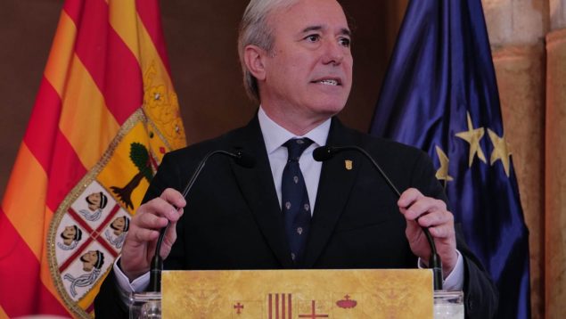 Azcón no cesa a los directores generales de Vox y zanja la polémica: «Son cuestiones partidistas»