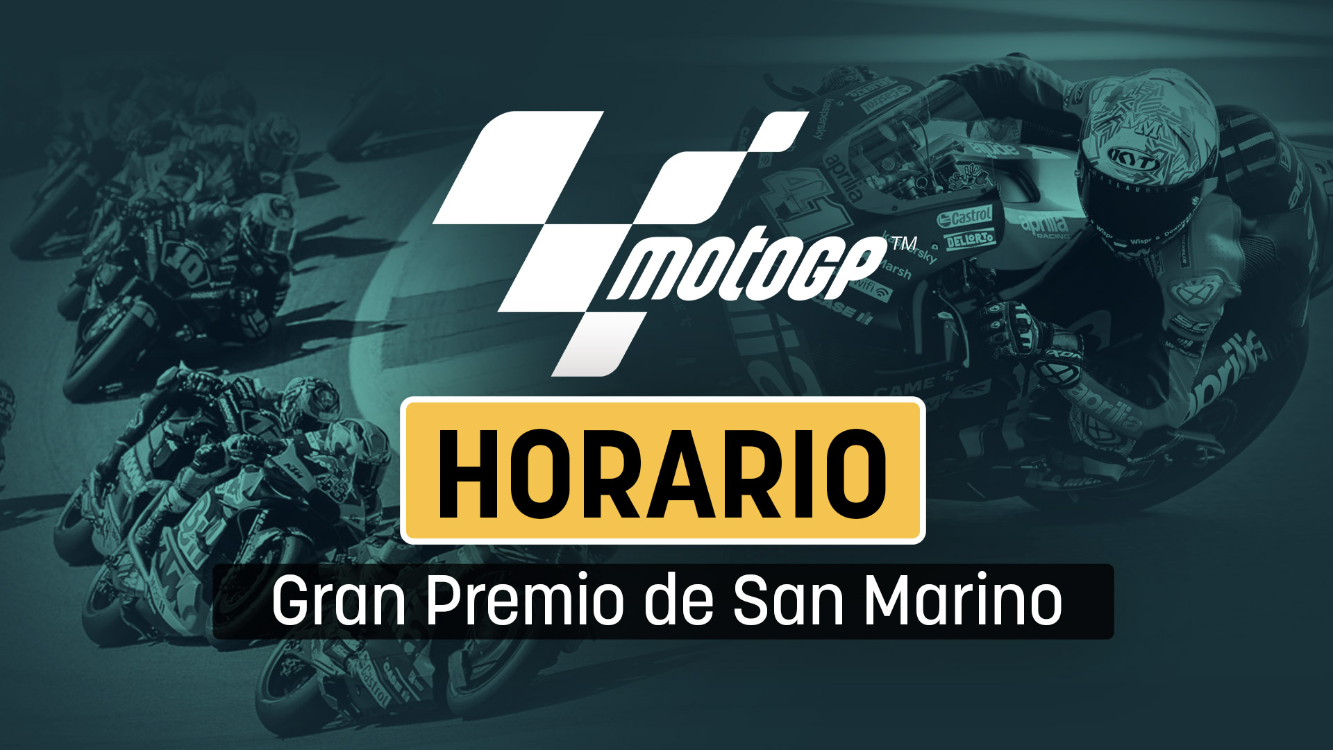 MotoGP San Marino 2023: horario, dónde ver online en vivo y por TV en directo y cuánto dura la carrera.