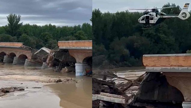 La Dana Derriba Puentes En Aldea Del Fresno Y S Lo Se Puede Acceder Al Pueblo Por Castilla La