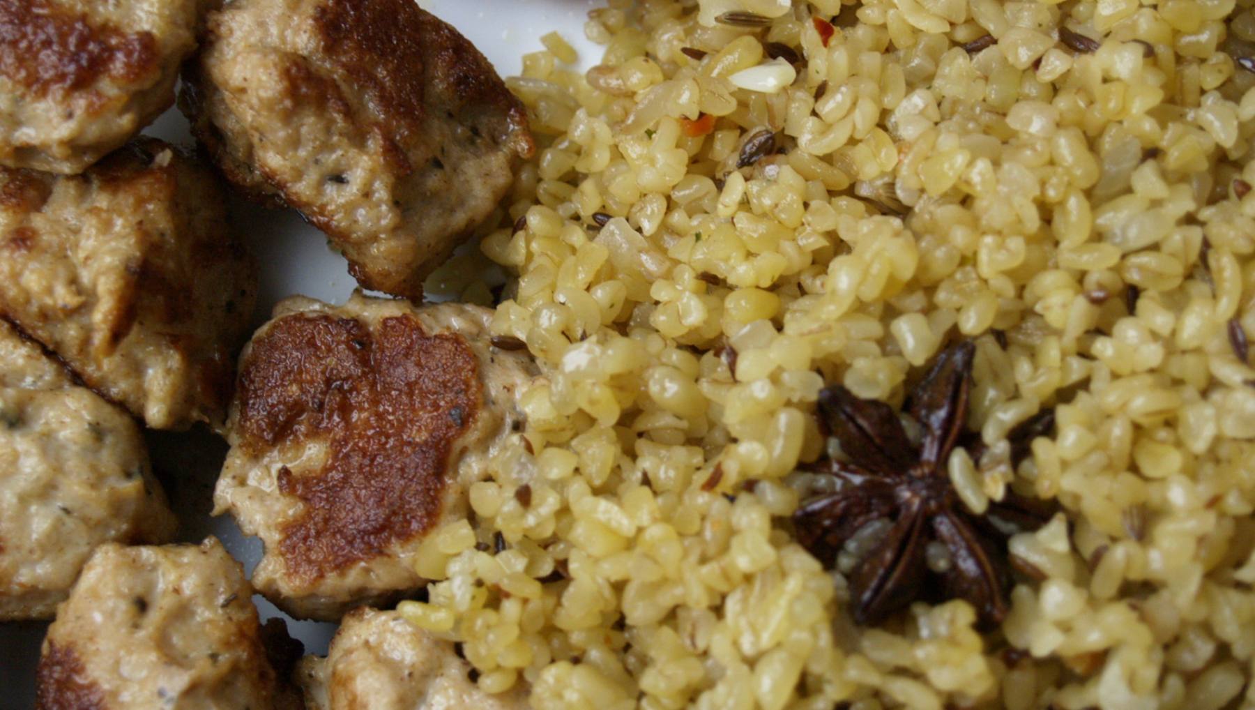 Bulgur con carne