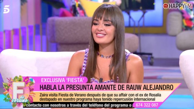 Zaira de la Morena en Fiesta.