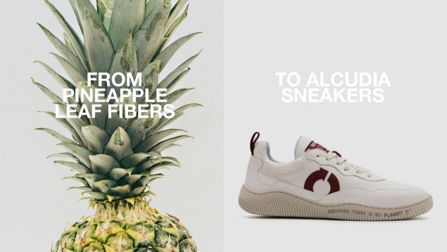 Las zapatillas de fibra de piña, lo último en moda sostenible