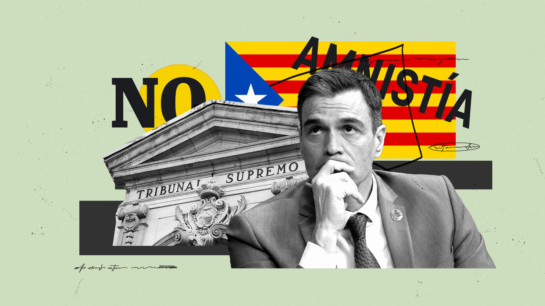 La fiscalía del Supremo se rebela contra la amnistía.