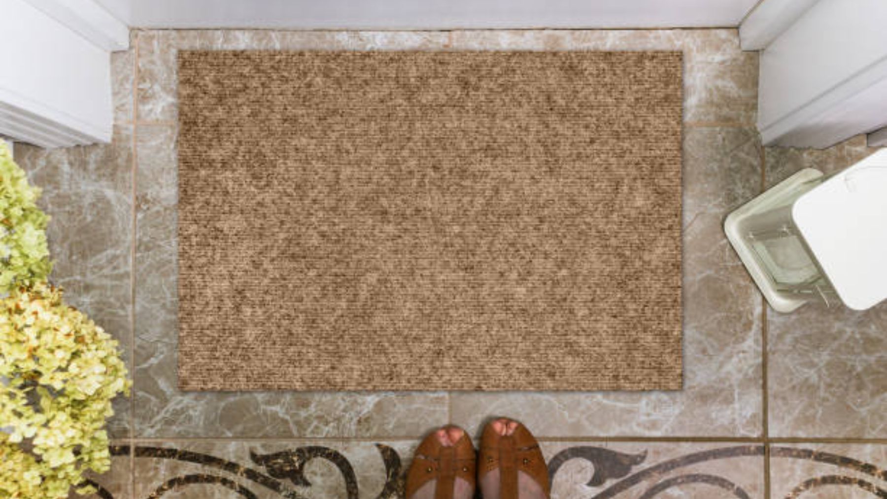 Ni se te ocurra poner un felpudo de este color en tu casa: atrae la mala suerte con el dinero, lo dice el Feng Shui