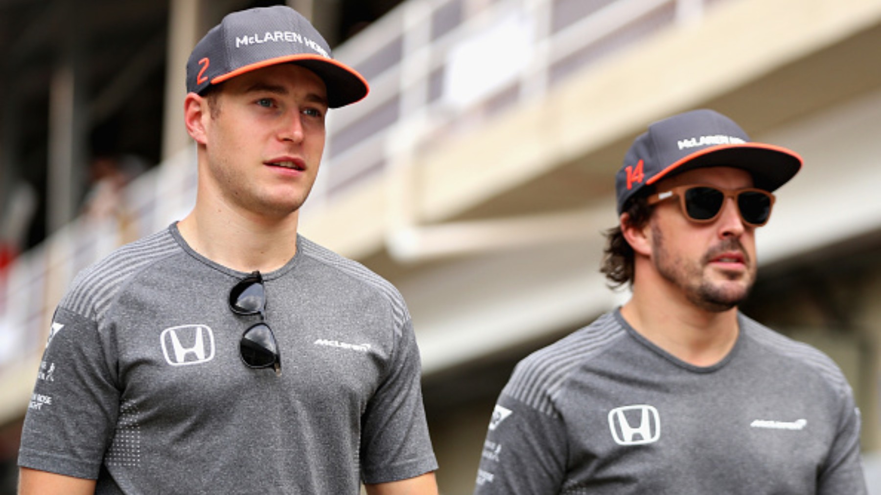 Alonso y Vandoorne en su etapa en McLaren. (Getty)