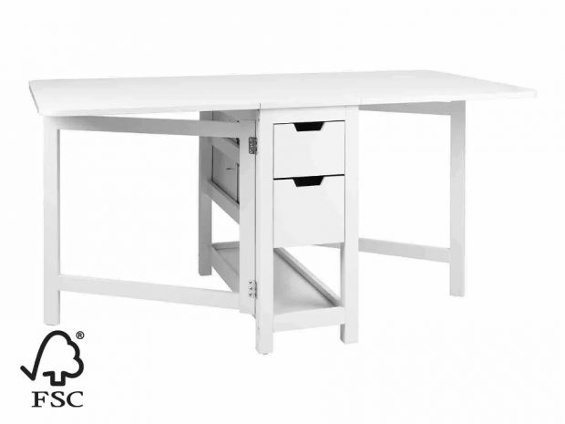 Lidl lanza una mesa abatible similar a la de Ikea (aunque algo más  económica)