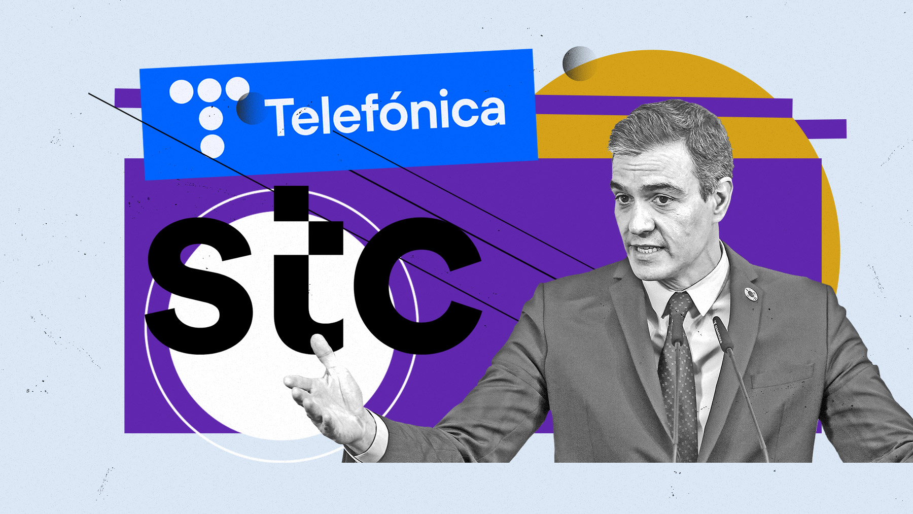 El Gobierno de Pedro Sánchez no ve motivos para vetar la entrada de STC en Telefónica.