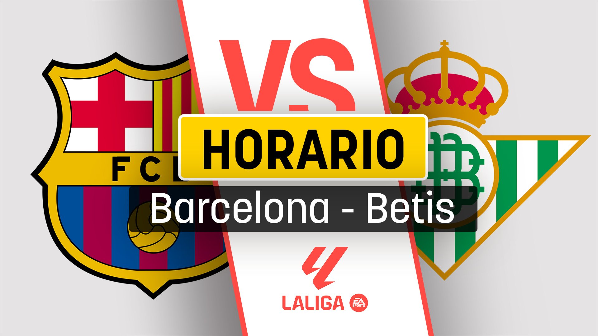 Dónde ver el Barcelona – Betis de la Liga EA Sports por televisión y online en directo.