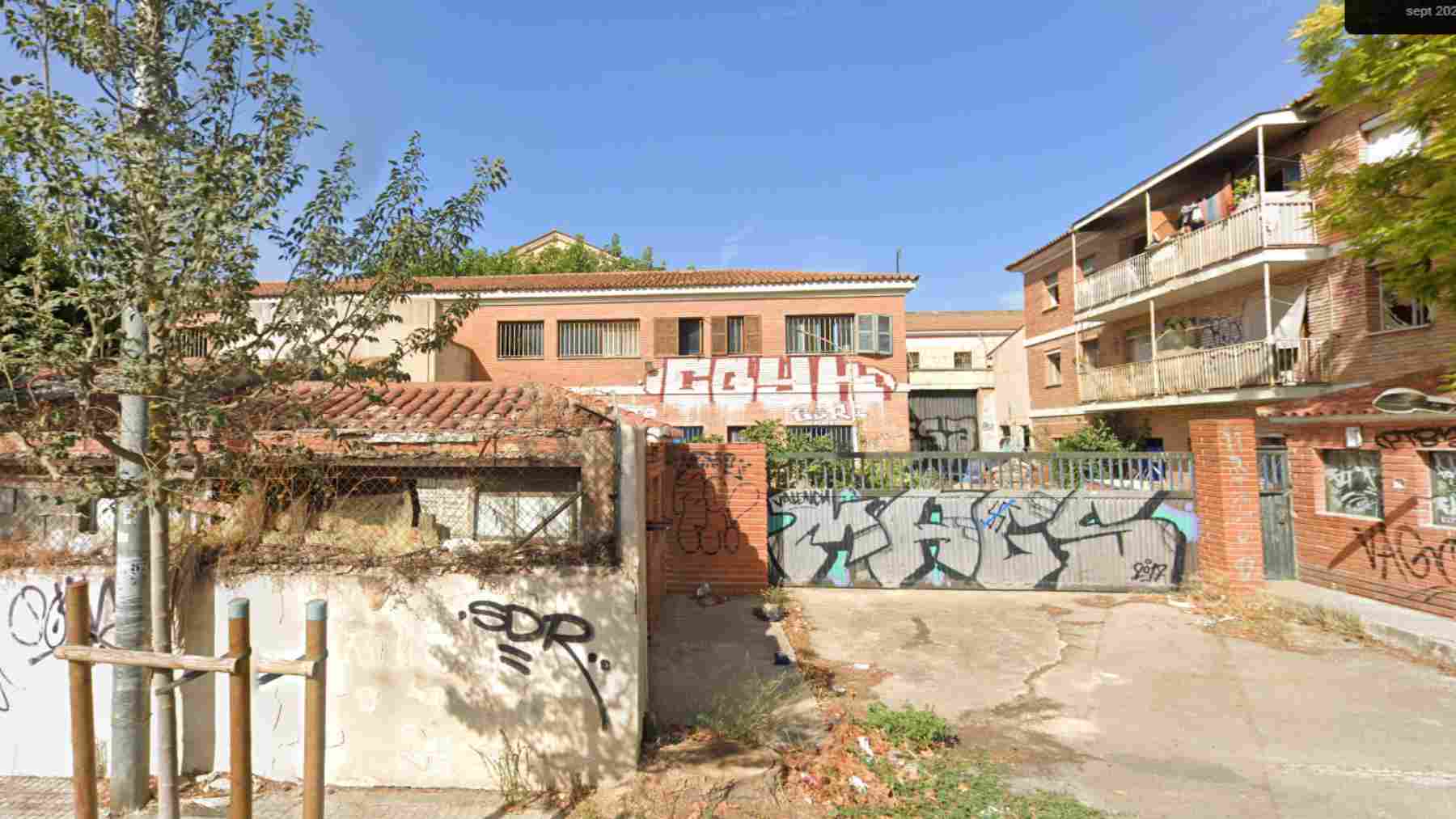 Imagen de la clausurada y degradada prisión de Palma de la carretera de Sóller.