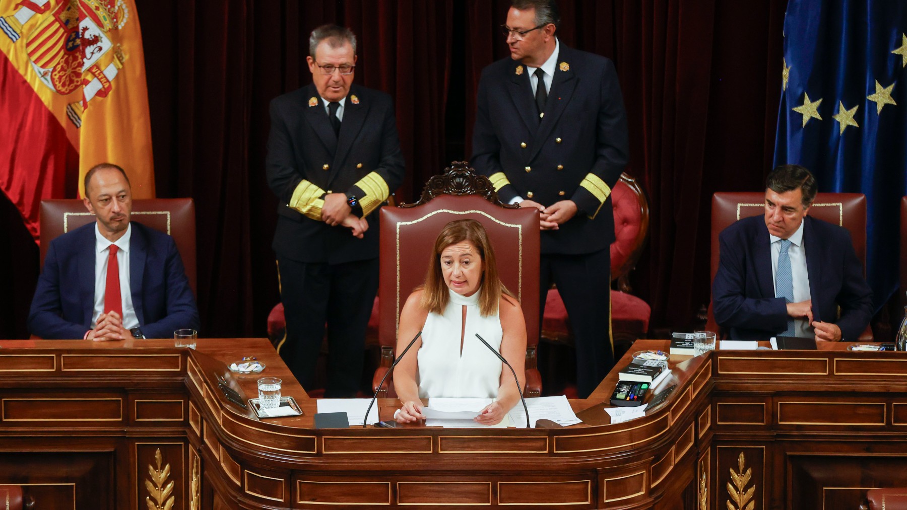 La presidenta del Congreso, Francina Armengol. (Foto: Pool)