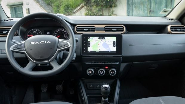 Interior del Dacia 