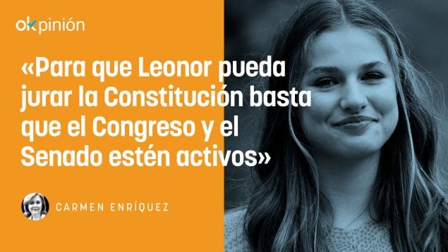 La Casa del Rey confía en que Leonor jure la Constitución el 31 de octubre