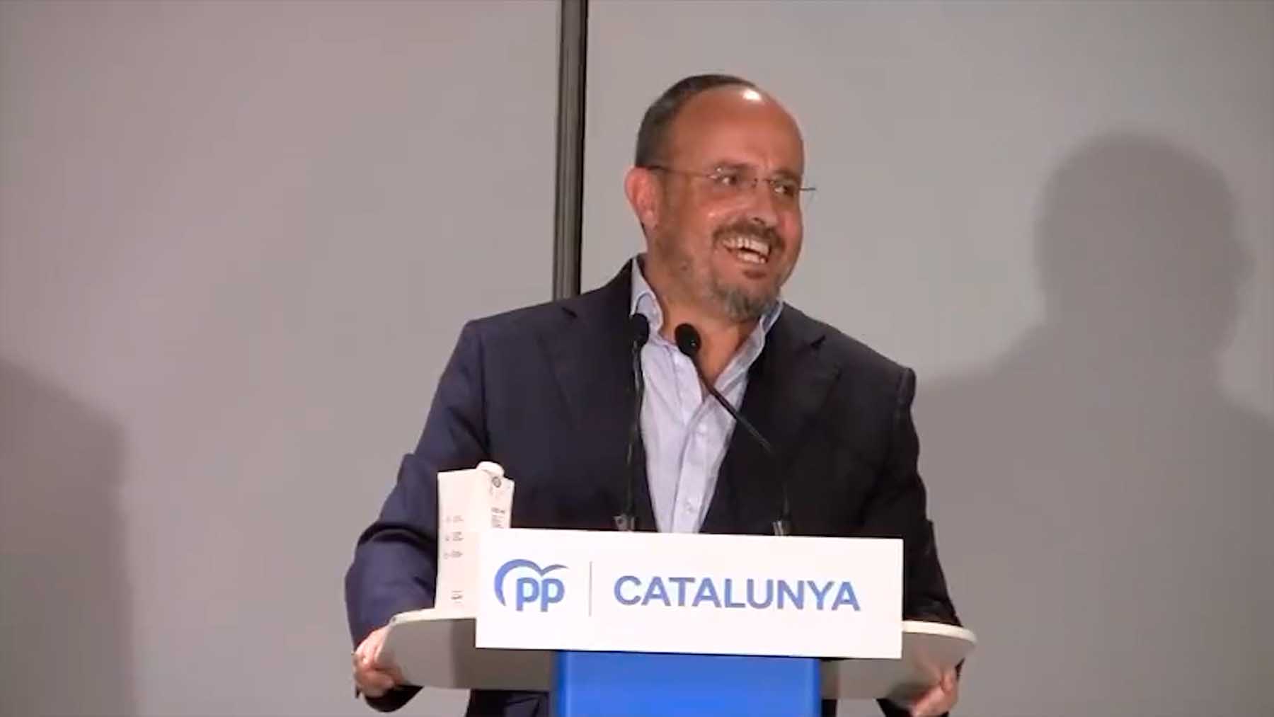 Alejandro Fernández, líder del PP en Cataluña.