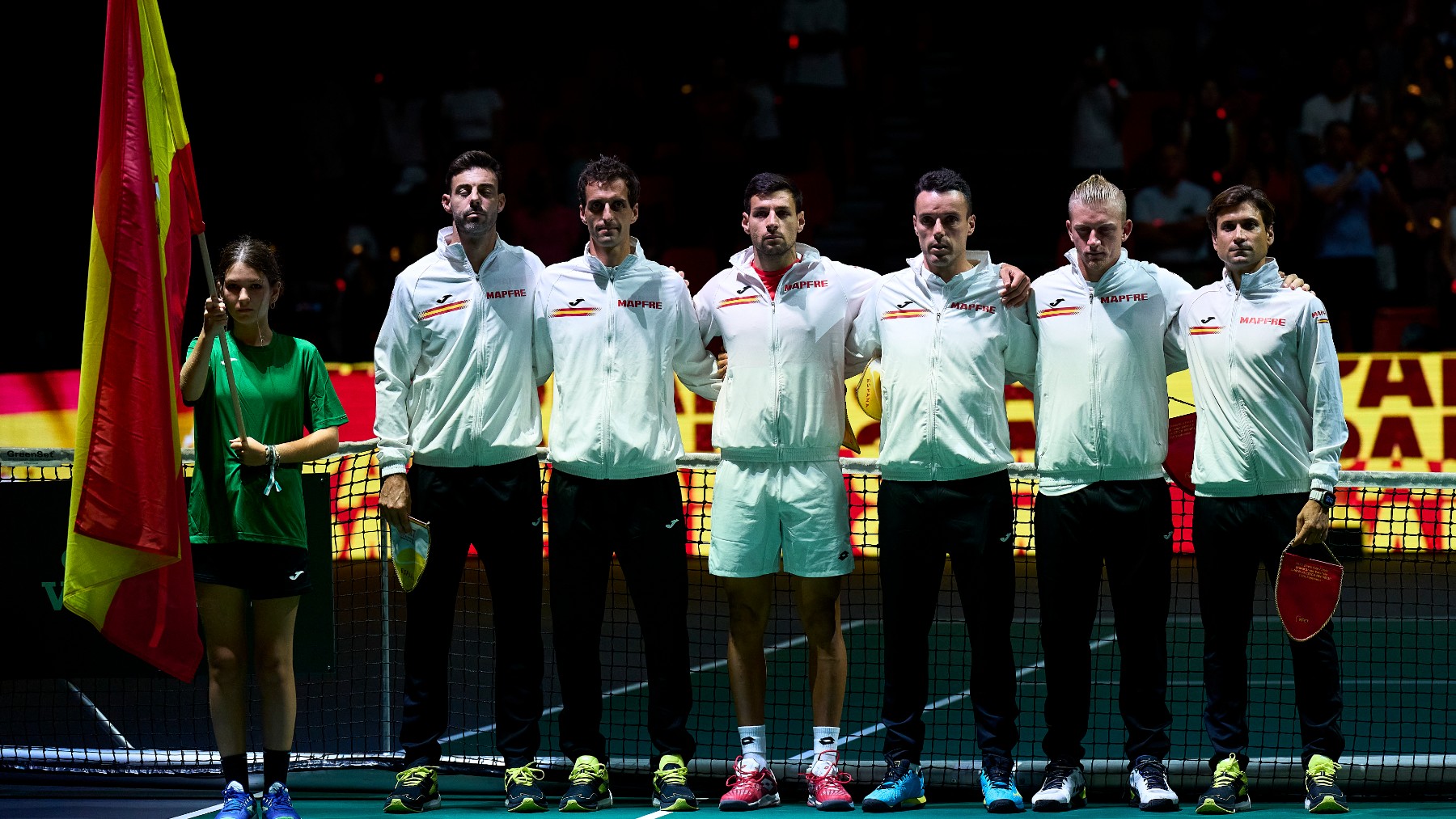 Los representantes de España en la Copa Davis 2023. (Getty)