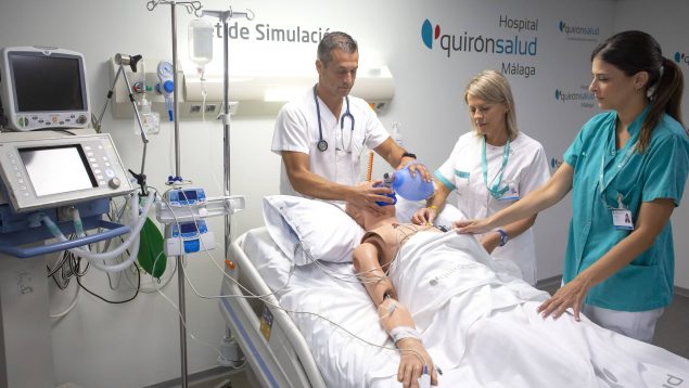 Quirónsalud Simulación Sala