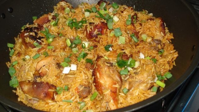 Arroz con pollo