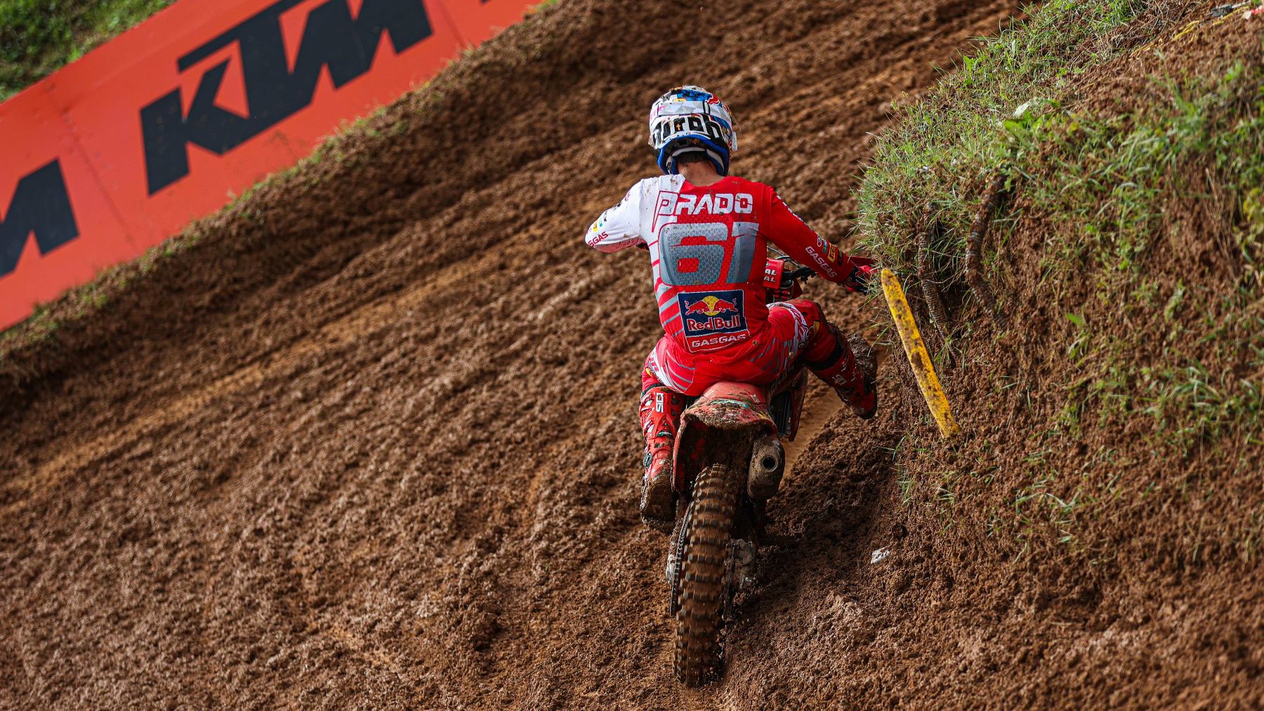 Jorge Prado durante el MXGP de Italia en el que se ha proclamado campeón del mundo. (MXGP)