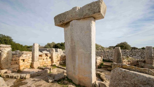 Torralba den Salort, uno de los monumentos talayóticos más importantes de Menorca.
