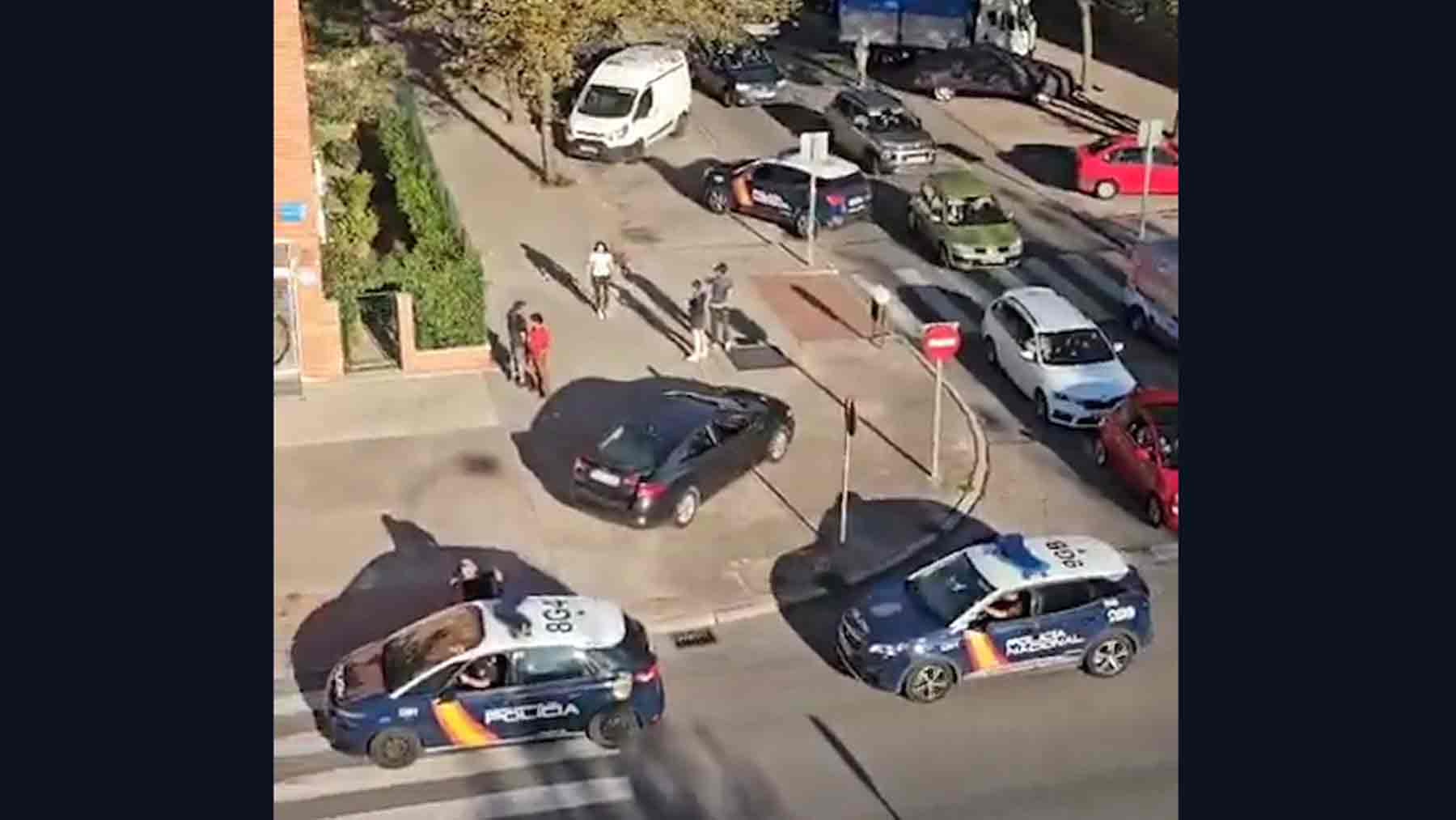 La Policía Nacional detiene a un ladrón de coches marroquí tras una peligrosa persecución en Madrid