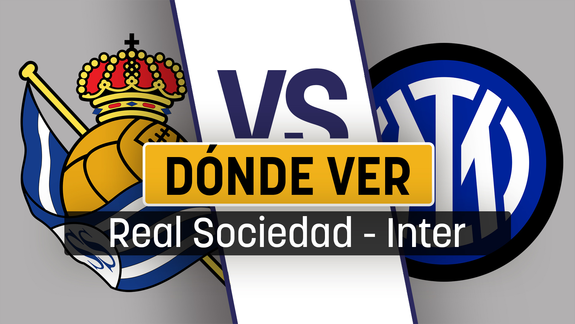 Real Sociedad – Inter de Milán: a qué hora y dónde ver en directo el partido de Champions League hoy.