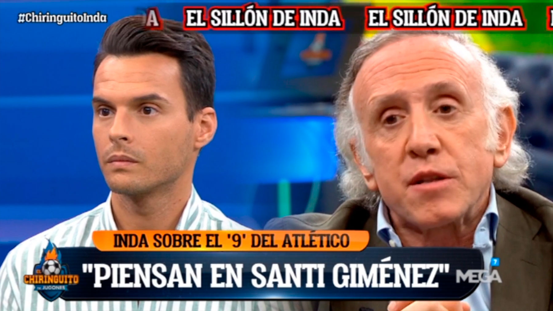 Santi Giménez está en el radar del Atlético.