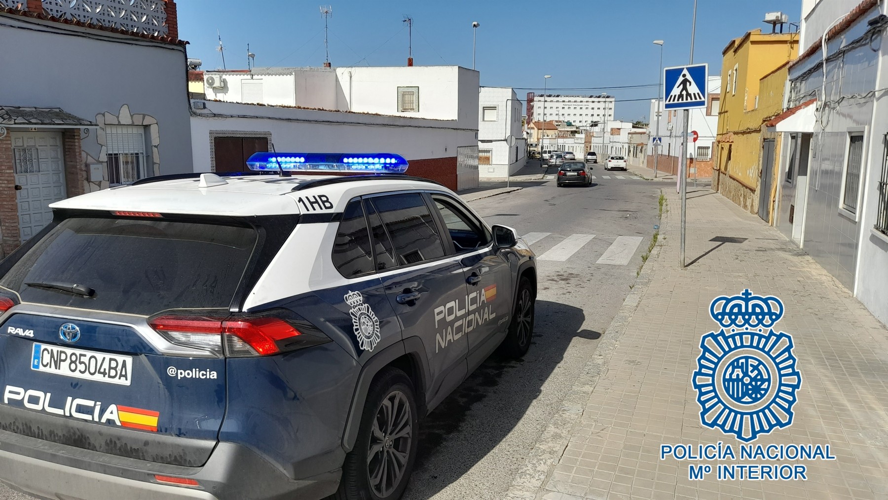 Policía Nacional en Jerez (CNP).