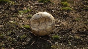 Balón antiguo