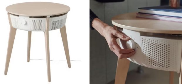 Ikea se pasa el juego. Nos conquista con su mesa inteligente que purifica  el aire