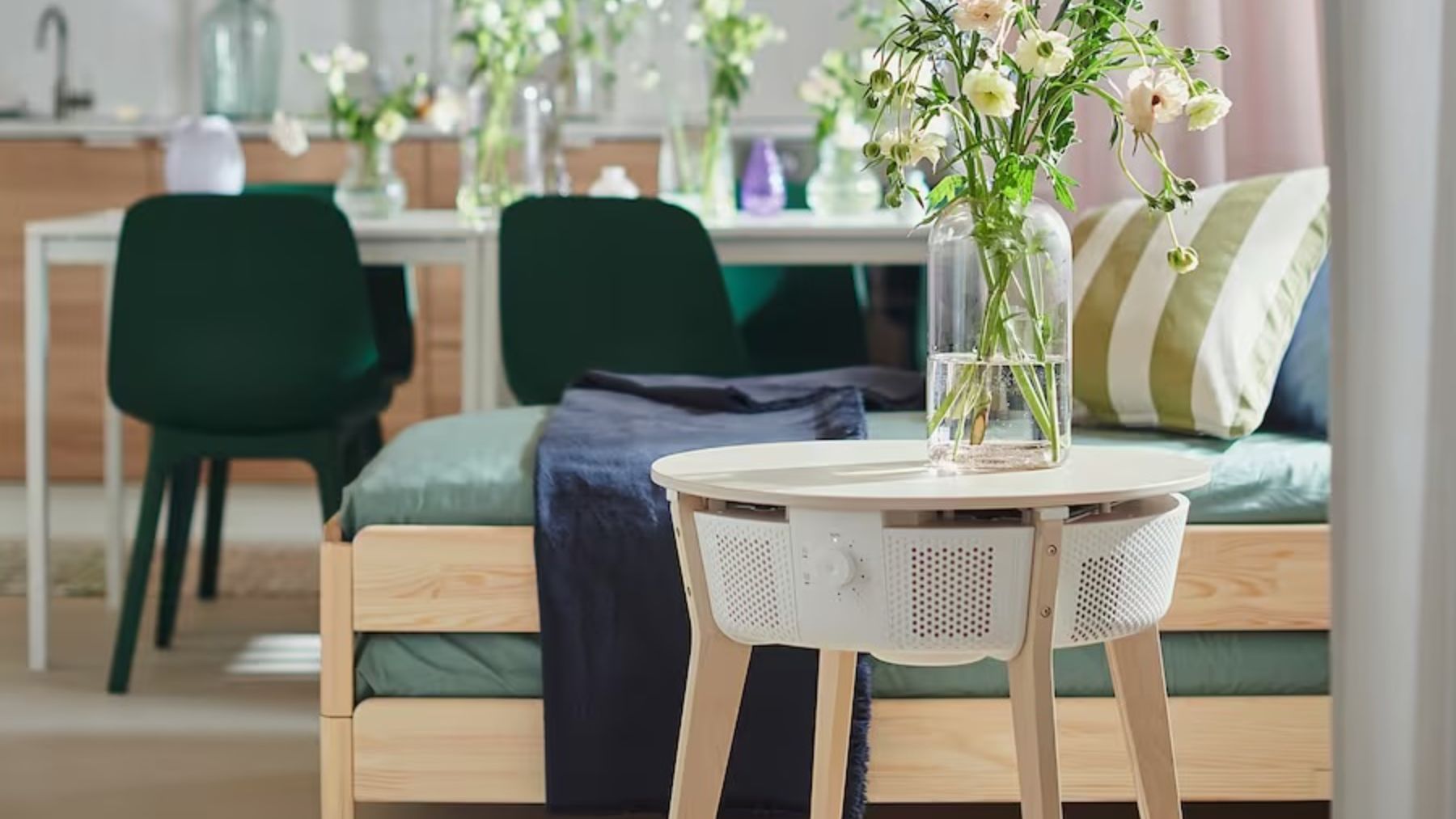 Ikea triunfa con la mesa que purifica el aire