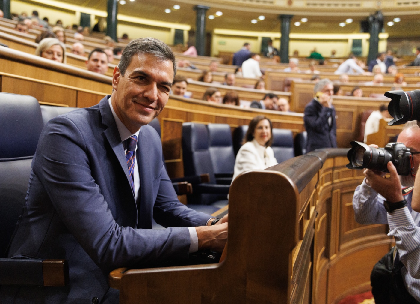 Pedro Sánchez en el Congreso de los Diputados (Foto: Ep)