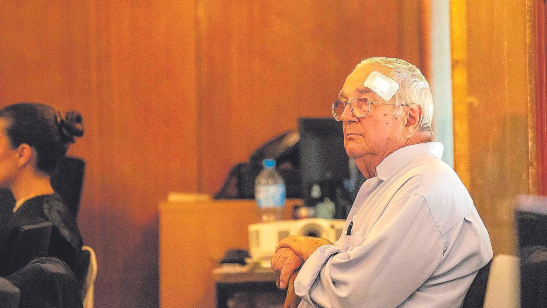 El anciano de Porreres, Pau Rigo, durante el juicio.