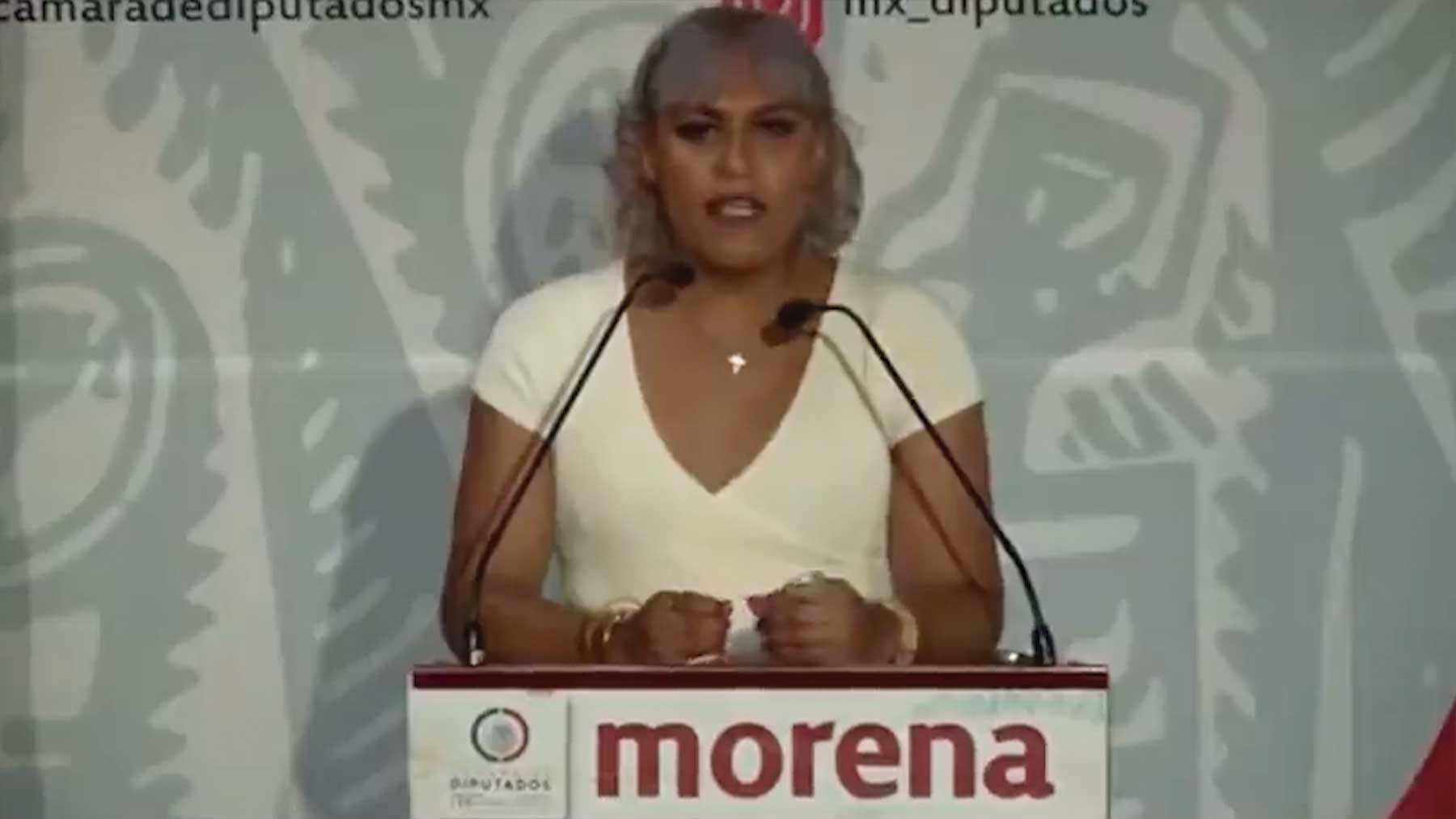 La diputada trans de México María Clemente García