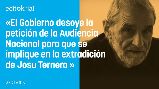 Moncloa no quiere que Josu Ternera sea juzgado en España por lo que pueda contar