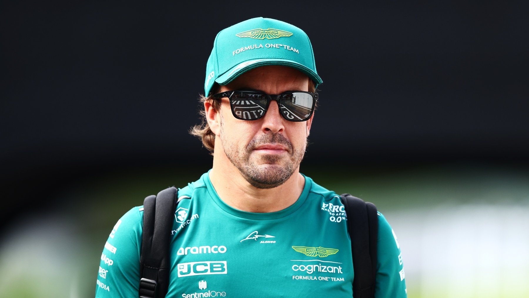 Fernando Alonso en el circuito de Suzuka. (Getty)