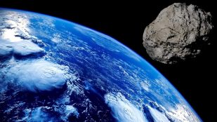 Asteroide a la Tierra